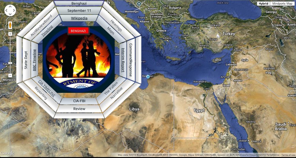 Mindports: Curated, Hierarchical Knowledge Base — Mindports-Benghazi-Map