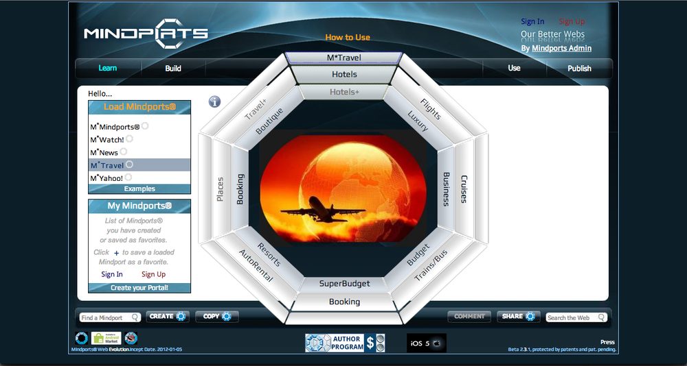 Mindports: Curated, Hierarchical Knowledge Base — Mindports-Travel